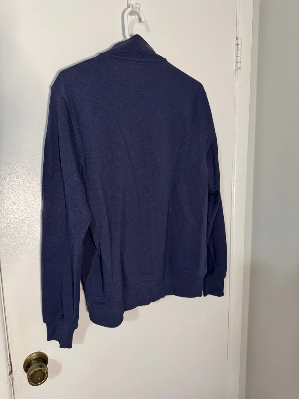 J. Crew Men’s Medium Midnight/Lighter Navy Blue Track Jacket NWT